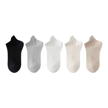 AUGUST Summer No Show Socks Women's 5 Pack