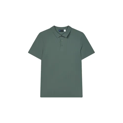 FILA Polo Shirts Men Green Snake