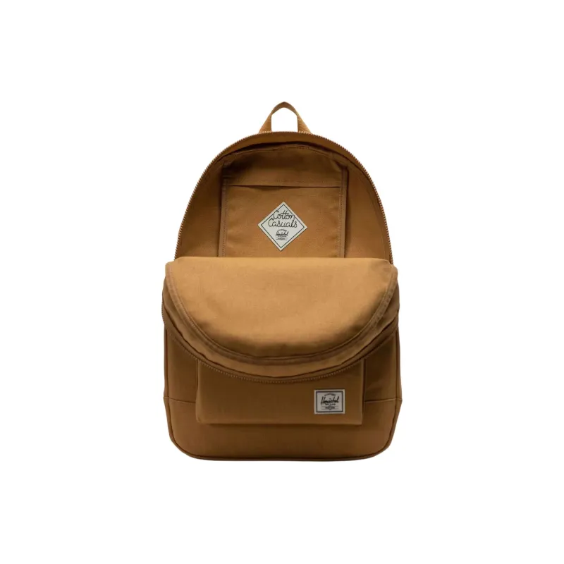 Herschel 100% Cotton Canvas Backpack Unisex Light Brown-3