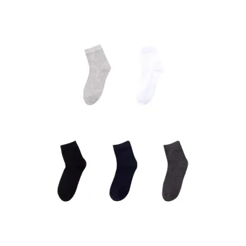 NANJIREN Mid-Calf Socks Men's 5 Pack
