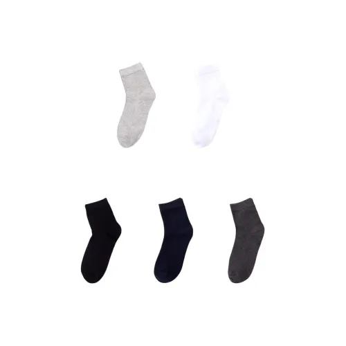 NANJIREN Mid-Calf Socks Men's 5 Pack