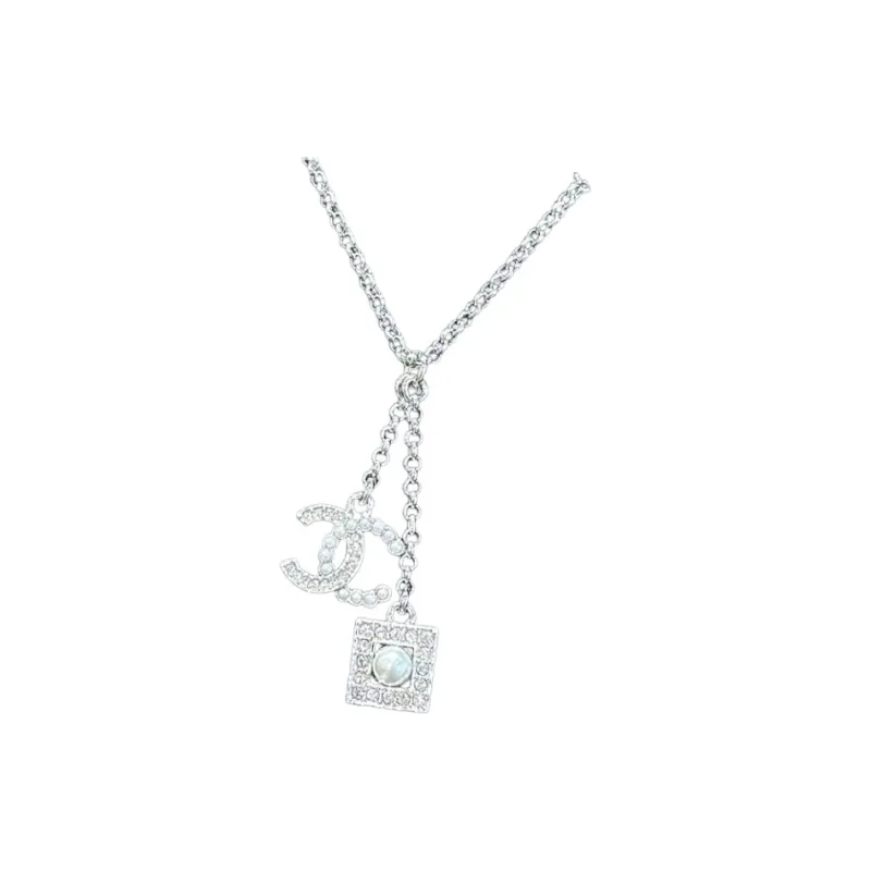 CHANEL Metal Necklaces Women's Gold-1