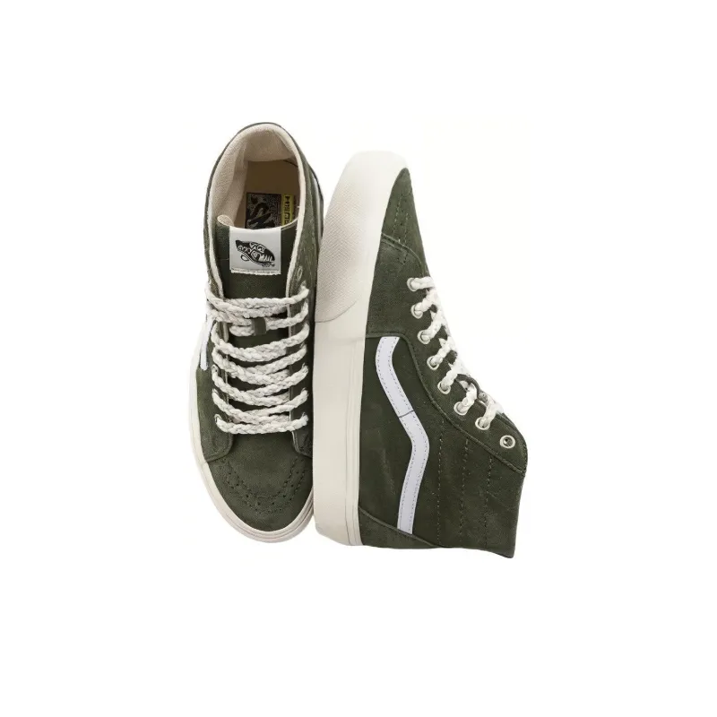 Vans Skate Sk8 Hi 'Green White'-4