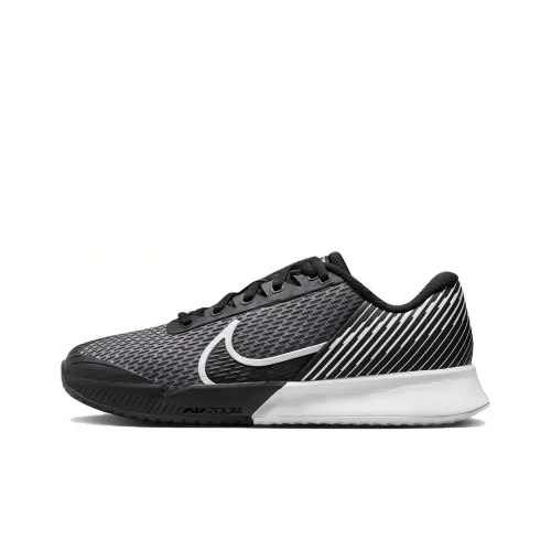 Nike Women's NikeCourt Air Zoom Vapor Pro 2 HC Wide 'Black White'