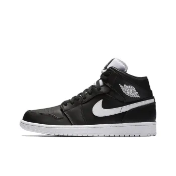 Jordan 1 Retro Mid Black White
