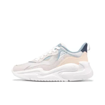 361° Breathable Lightweight Low Top Casual Shoes Women's Dune White