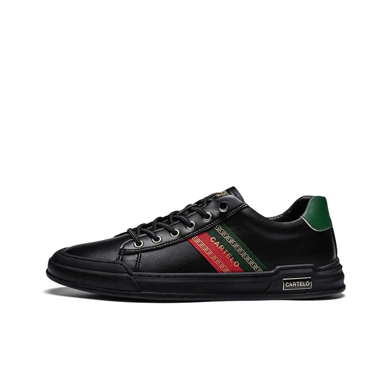 CARTELO Non slip Lightweight Low Top Skateboard Shoes Men's-10
