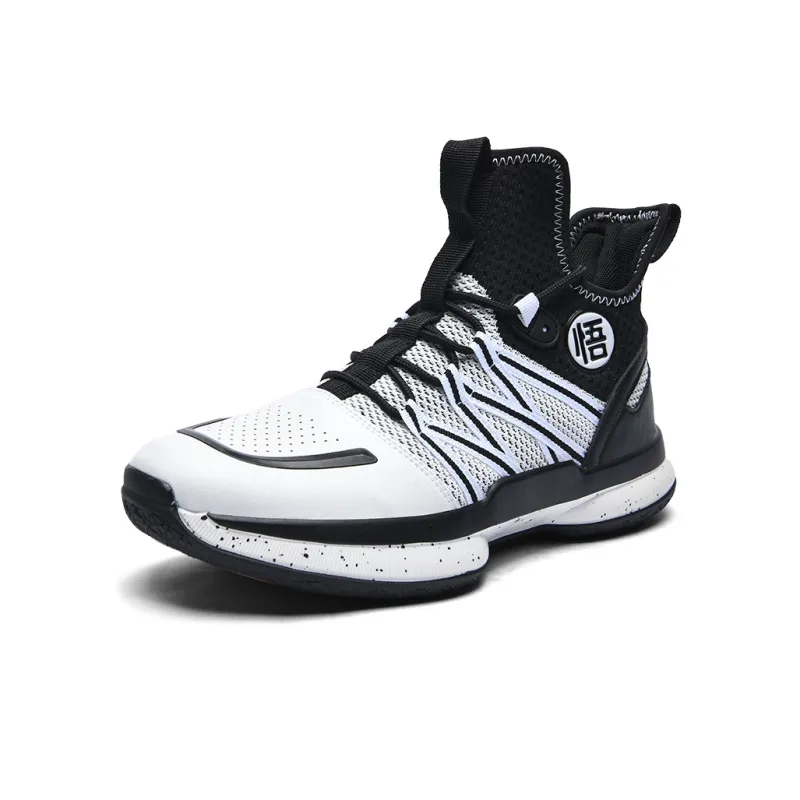 GQWE Anti-Slip And Wear-Resistant Breathable Cushioning High-Top Basketball Shoes Men's-8