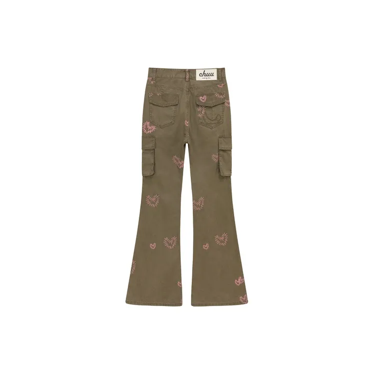 CHUU Casual Pants Women's Army Green-1