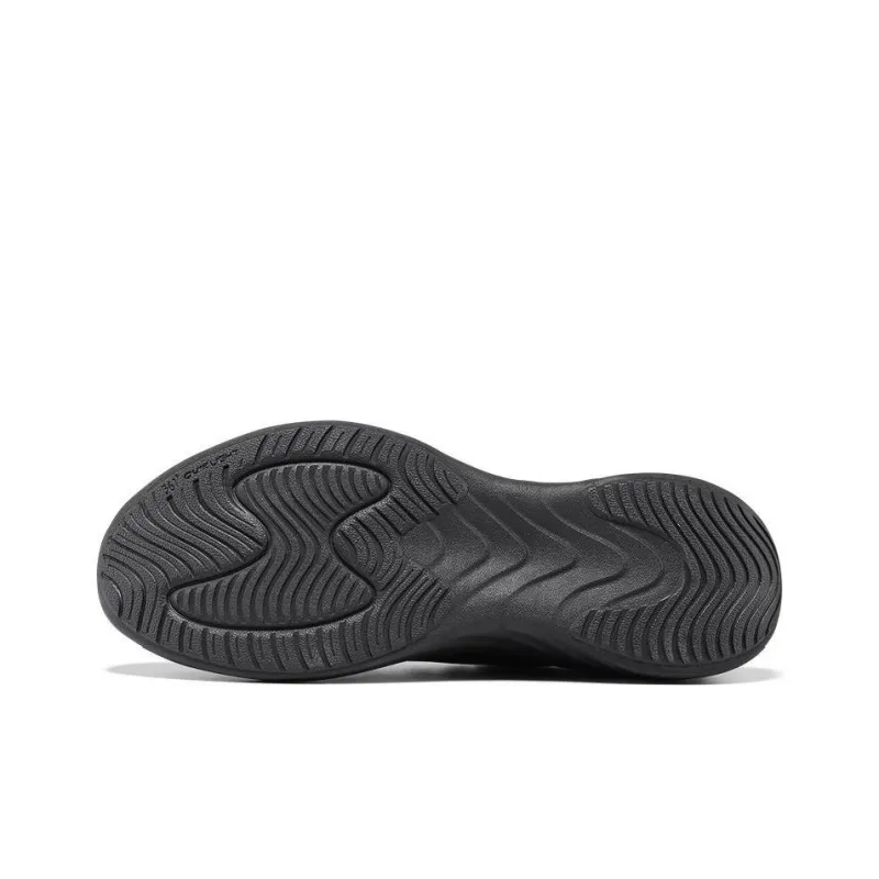 361° Cushioned Anti Slip Wear Resistant Breathable Lightweight Low Top Running Shoes Men's Obsidian Black-3
