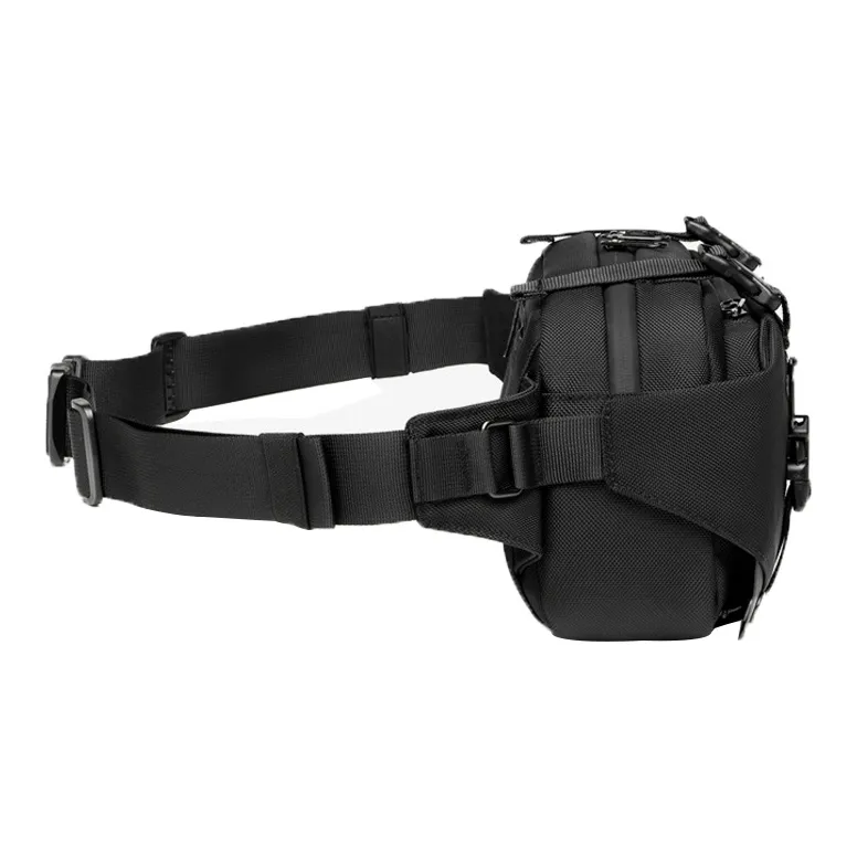 CMLZIUA Oxford Fanny Pack Regular Men's Black \ Military Green \ Royal Blue \ Camouflage \ Dark Gray-2