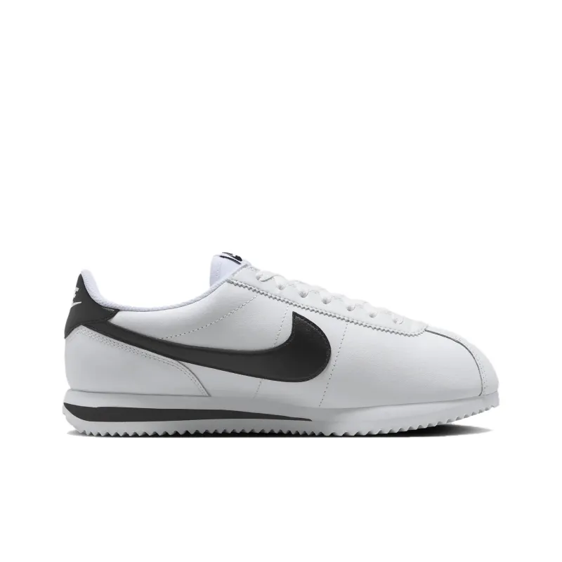 Nike Cortez Leather White Black Women's-1