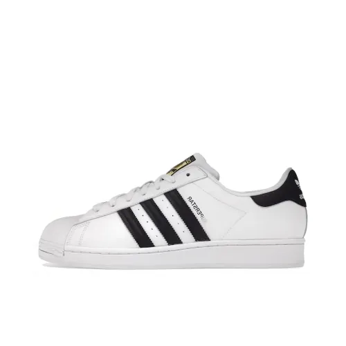 Adidas Originals Superstar Series Durable Breathable Low-Top Skateboard Shoes Unisex White Black