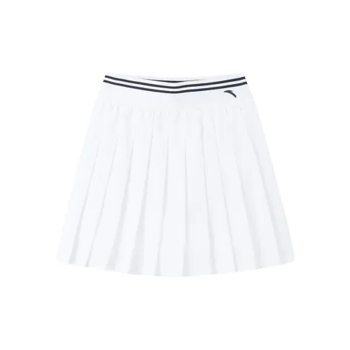 ANTA Variety Training Collection Casual Short Skirts Women's Snowflake White