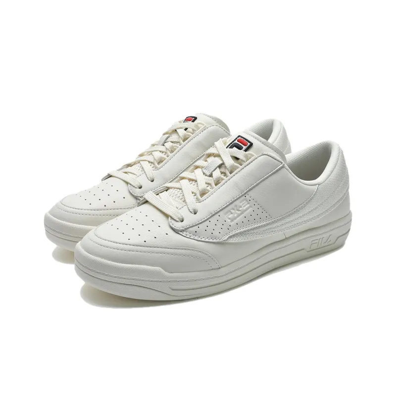 FILA FX 2 Anti Slip Wear Resistant Low Top Skateboard Shoes Men's Milk White-1