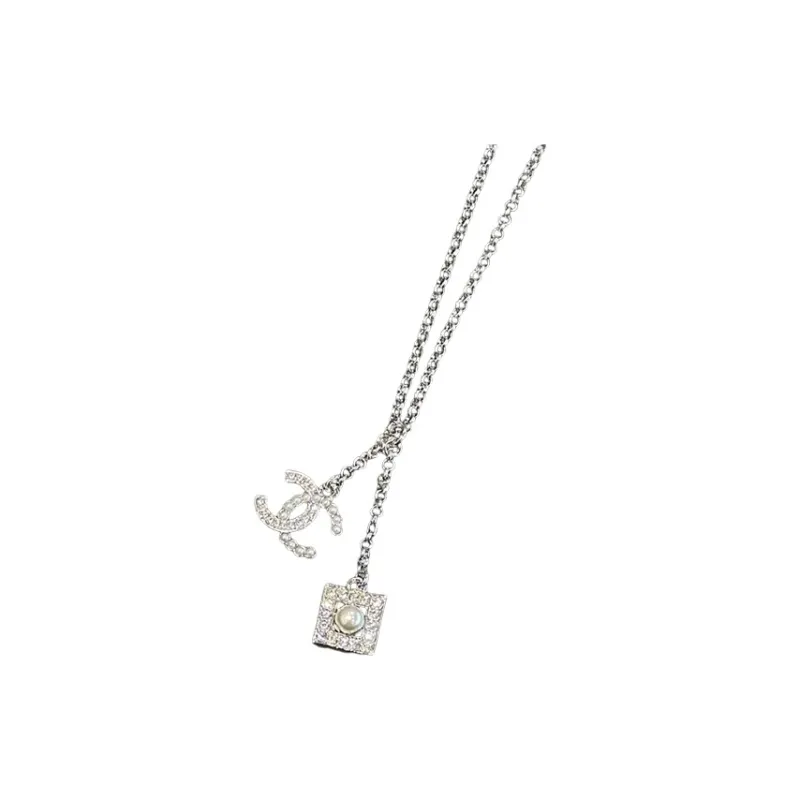 CHANEL Metal Necklaces Women's Gold-2