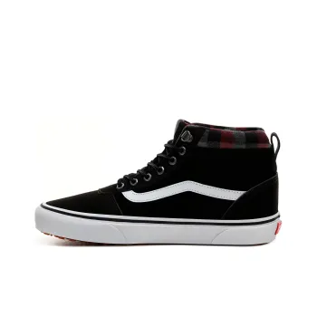 Vans Ward Hi Wear resistant Non Slip Casual Skateboarding Shoes Unisex Black