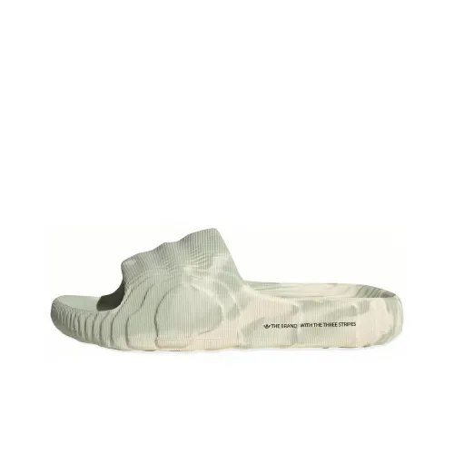 Adidas Adilette 22 Slide 'Cream White Linen Green'