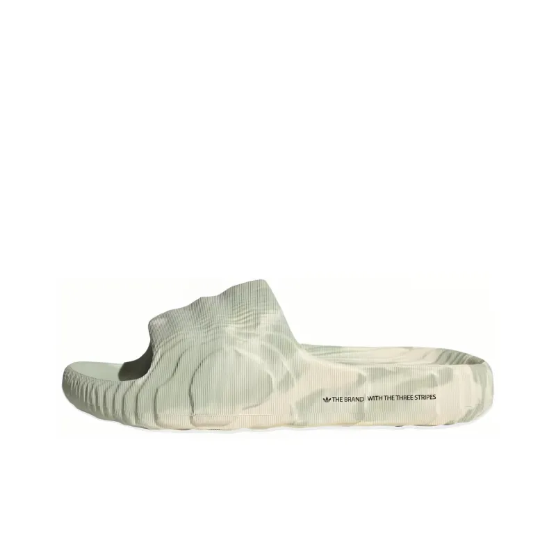 Adidas Adilette 22 Slide 'Cream White Linen Green'-0