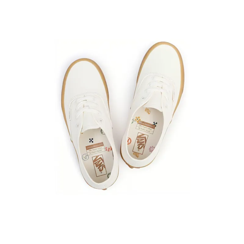 Vans Authentic 'White Brown'-3