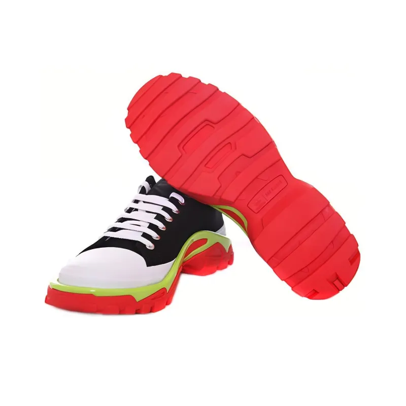 Adidas Detroit Runner Raf Simons Black Silver Slime-4