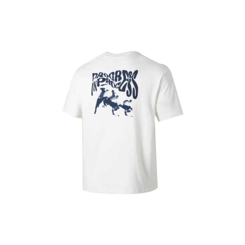 PUMA SS24 Drop Shoulder Sleeve T Shirt Men's White-1