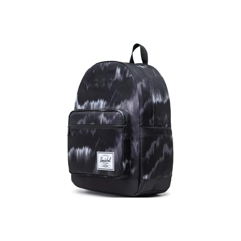 Herschel Recycled Material Backpack Unisex Hazy Ikat Black-2