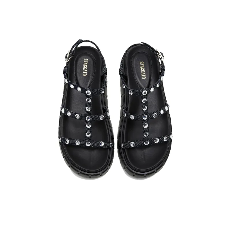 Staccato Roman Starry Sandal Women's-7