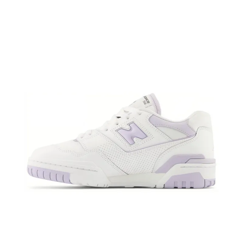 New Balance 550 White Lilac Women's-0