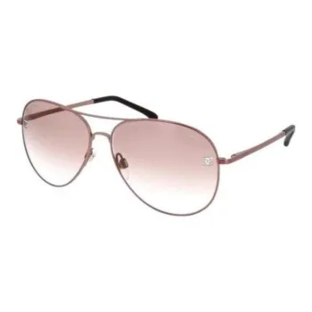 CHANEL Aviator Sunglasses Women's Pink