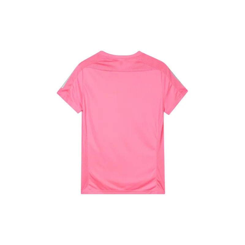 Adidas Set in Sleeve T Shirt Women's Semi Neon Pink-1