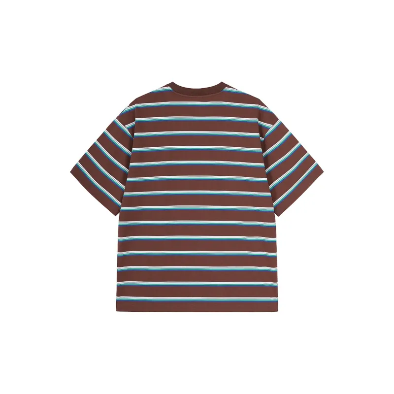 MATCHA STORY T Shirt Unisex Coffee Stripes-1