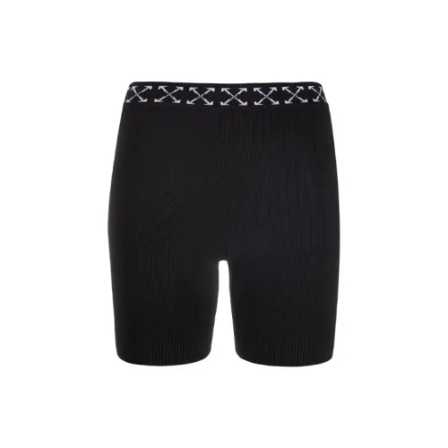 OFF-WHITE Arrows Motif Knitted Shorts