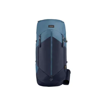 DECATHLON Polyester Outdoor Hiking Bag Backpack Women's Blue Gray