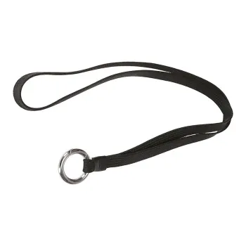 Maison Margiela Four-Stitch Logo-Printed Keyring