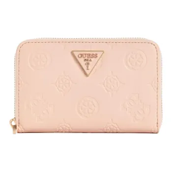 GUESS Artificial Leather Wallet Medium Size Women's Pink