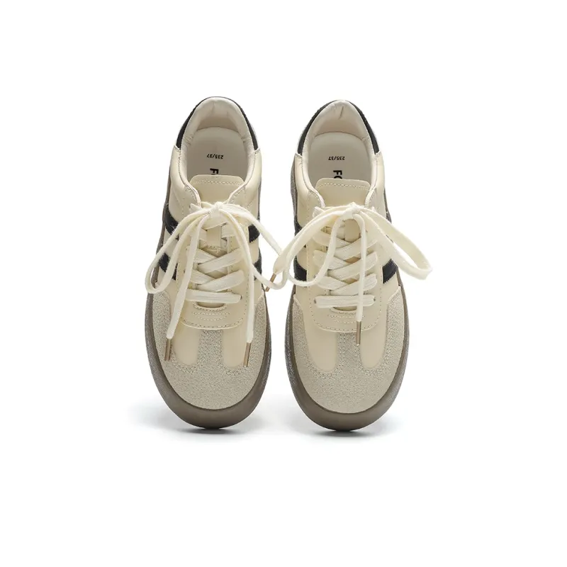 FOREVER 21 Anti-Slip Wear-Resistant Lightweight Breathable Height Increasing Low-Top Skateboard Shoes Unisex-2