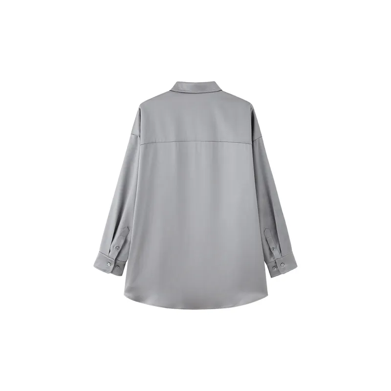 ZHOUMIAO Shirts Women's-6