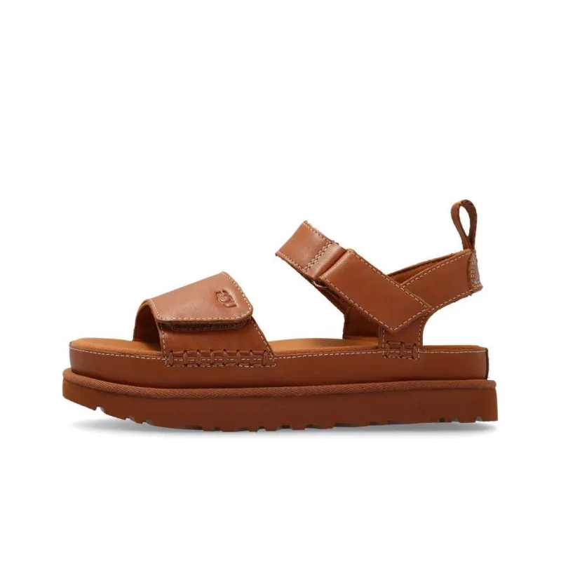 UGG Goldenstar Platform Sandal Tan Women's-0