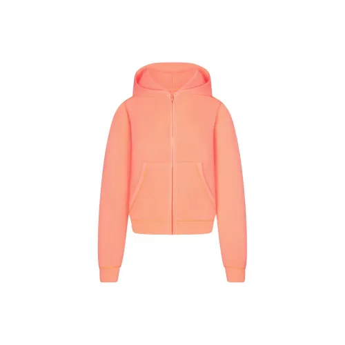 Skims Sweatshirts Women's NEON ORANGE