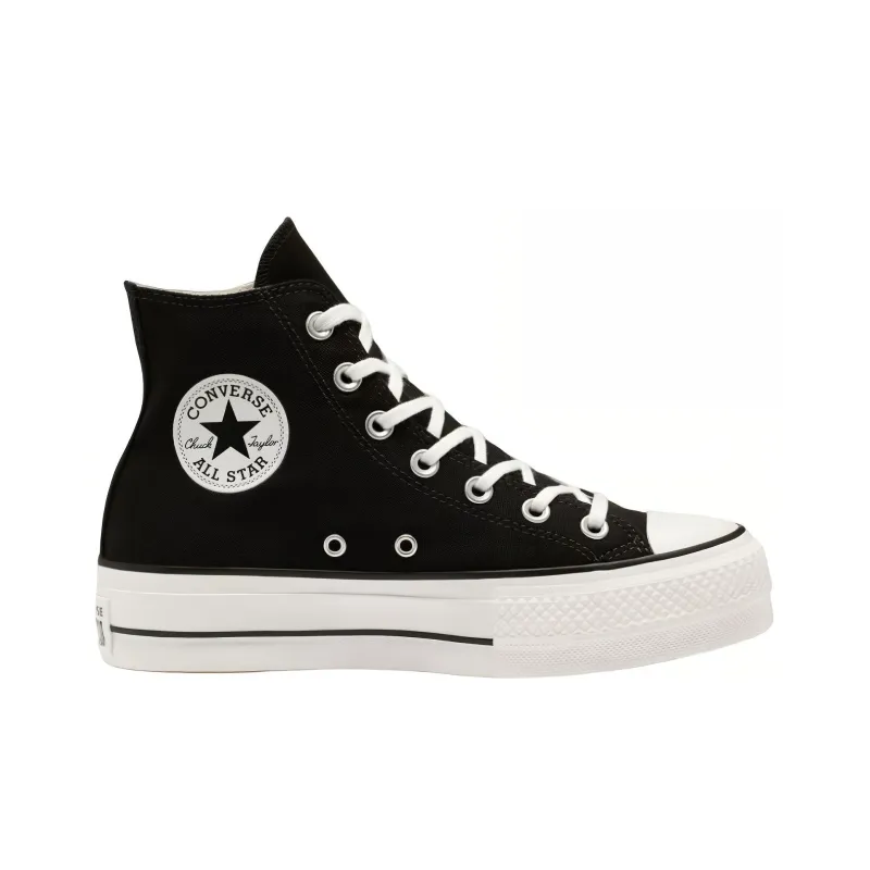 Converse Chuck Taylor All Star Lift High 'Black White' Women's-1