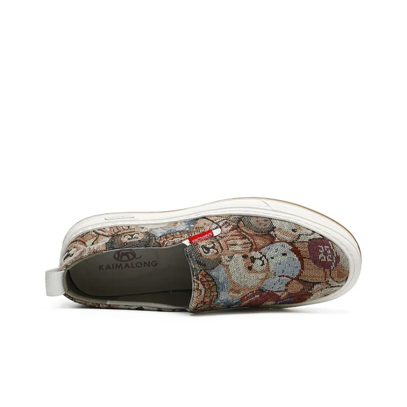 Kemaron Loafers Men Khaki/Green-3