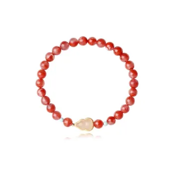 Fuxin Southern Red Agate Fine Jade Bracelets Women's