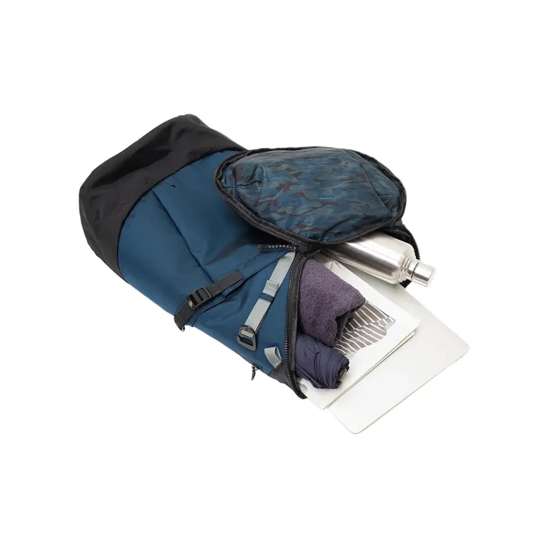 Doughnut Recycled Nylon Backpack Large Size Unisex Pacific Blue-4