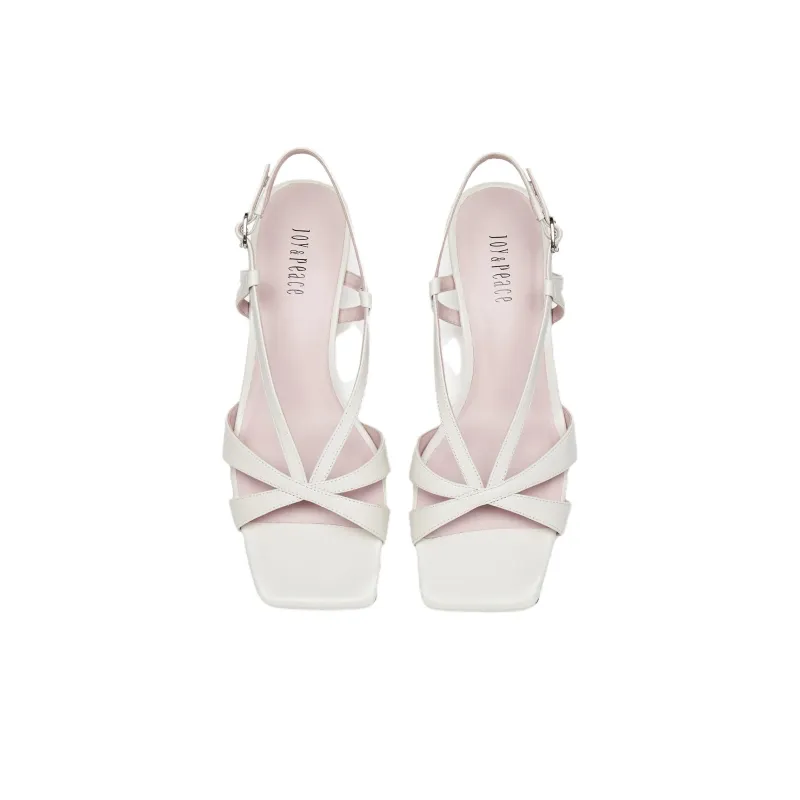 Joypeace Elegance Responsibility One Strap Sandals 4cm Women's-9