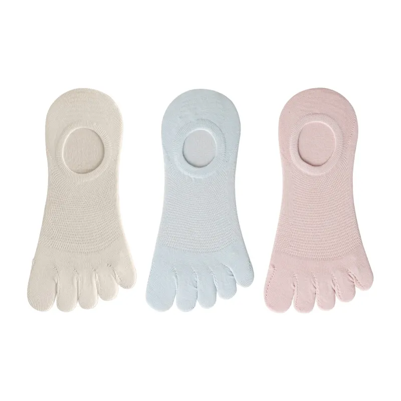 XXLLG Spring And Fall No Show Socks Women's 3 Pack-3