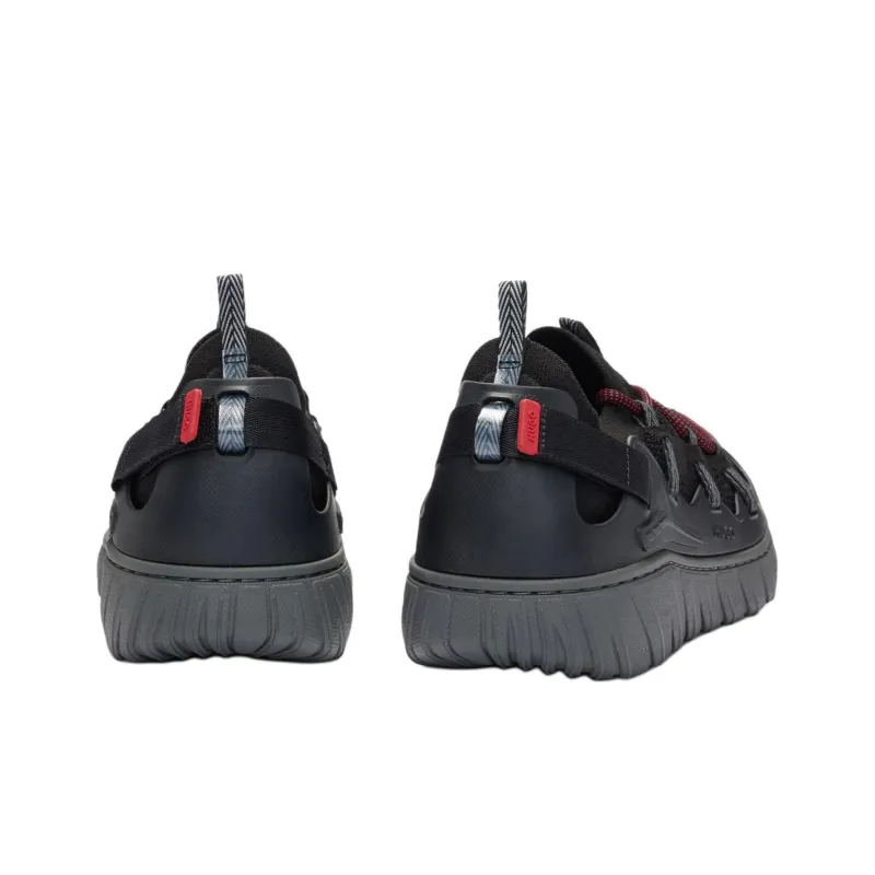 HUGO Panelled Slip-on Sneakers-3