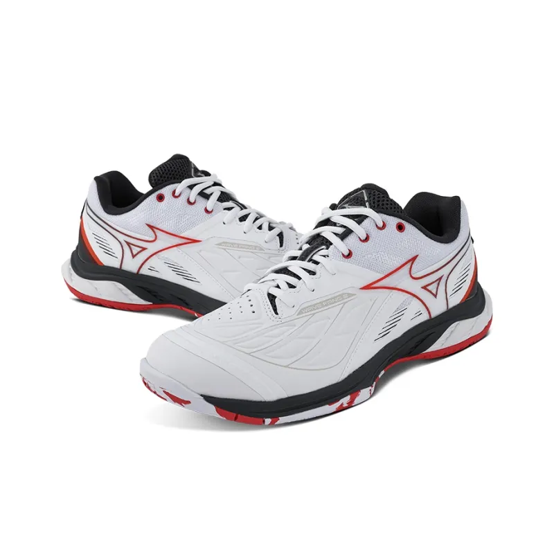 Mizuno Wave Fang 2 Wide 'White Radiant Red Ebony'-3