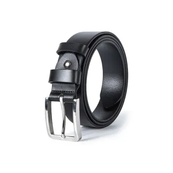 BAIJUAN Cow Leather Belts Men's 3.35CM