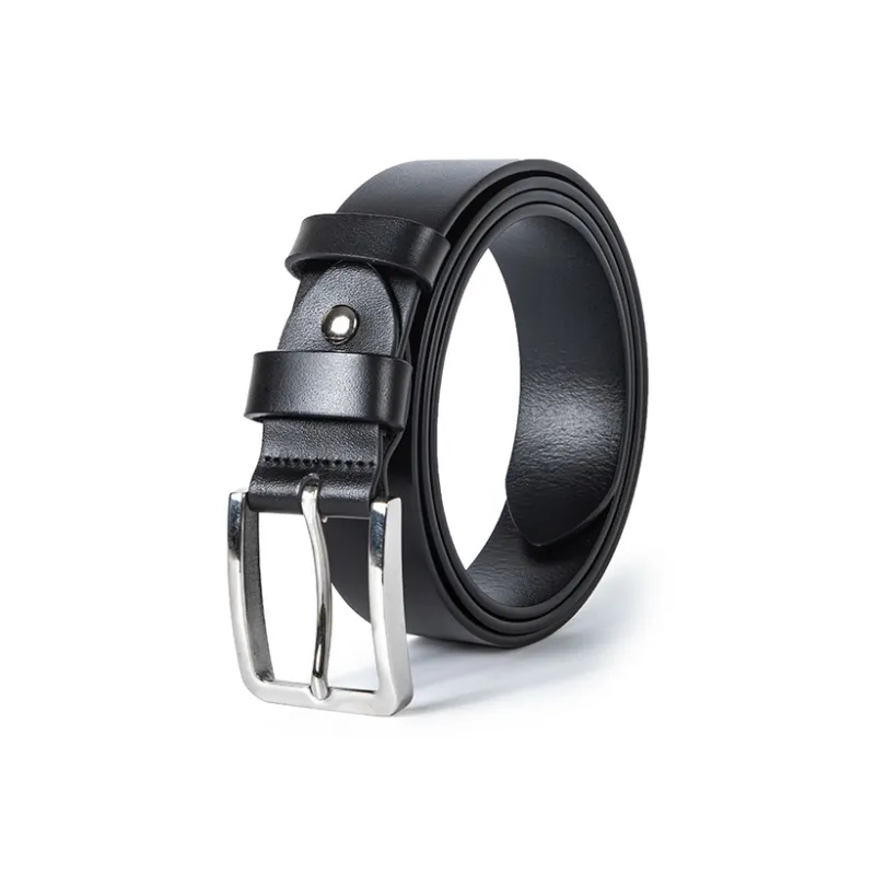 BAIJUAN Cow Leather Belts Men's 3.35CM-0